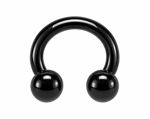 Hufeisen piercing titan - hufeisen,