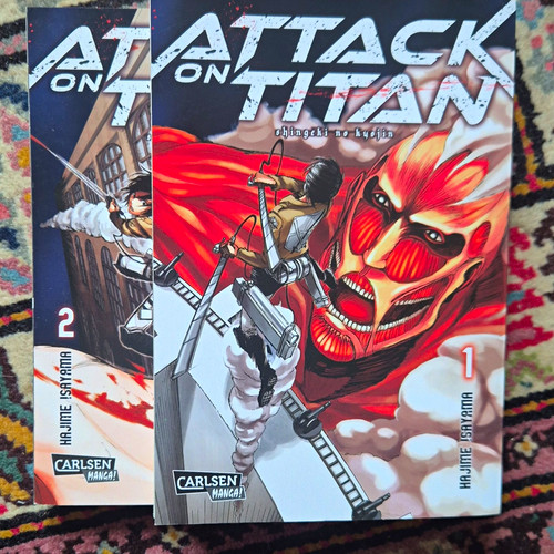 Carlsen manga attack titan - manga, on