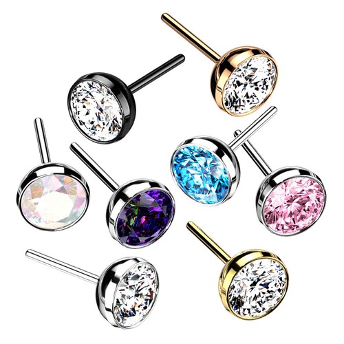 8mm titan stecksystem labret - titan,