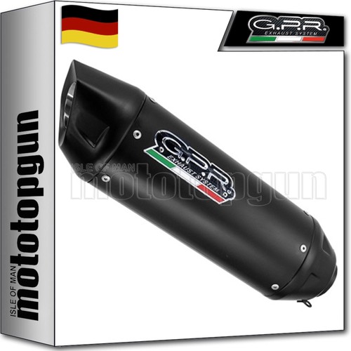 Auspuff titan schwarz gpr - auspuff,