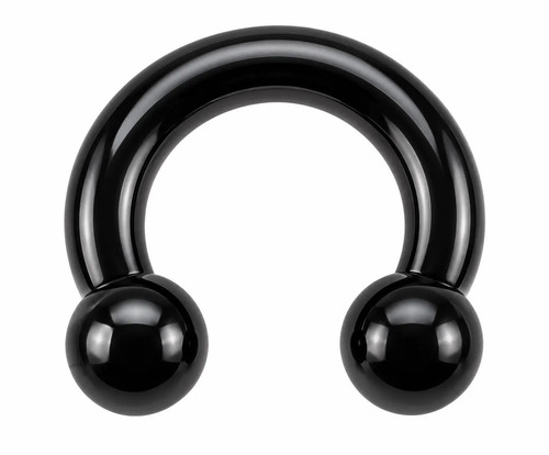 Hufeisen piercing titan - hufeisen,