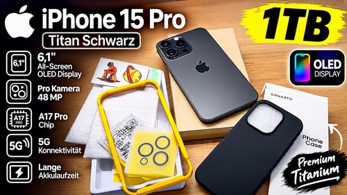 Apple iphone pro titan - 15,