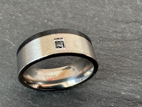 Titan ring mattiert - titan,