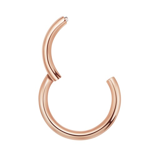 8mm titan rose - gold, schwarz