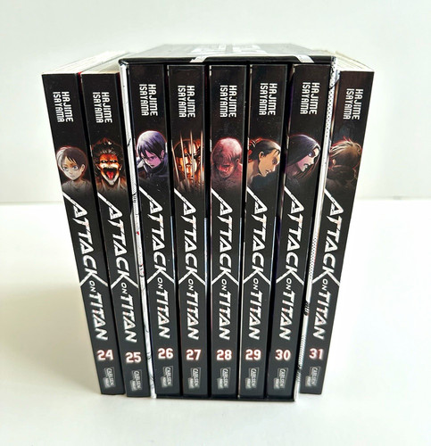 Attack titan set bände - attack, on