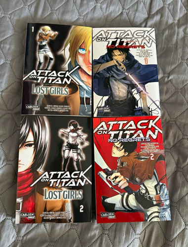 Carlsen manga attack titan - manga, on