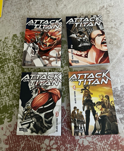 Attack titan carlsen manga - on,