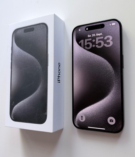 Apple iphone pro tb - 15, titan