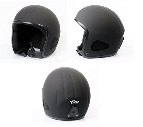 Titan helm schwarz - helm, von
