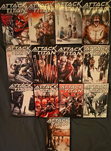 Attack titan manga - attack, on