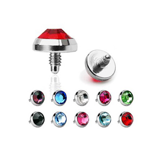 Titan dermal anchor piercing - dermal,